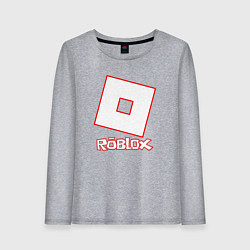 Лонгслив хлопковый женский ROBLOX, цвет: меланж