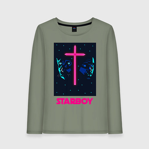 Женский лонгслив STARBOY / Авокадо – фото 1