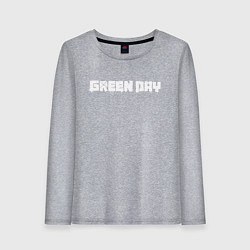 Лонгслив хлопковый женский GreenDay, цвет: меланж