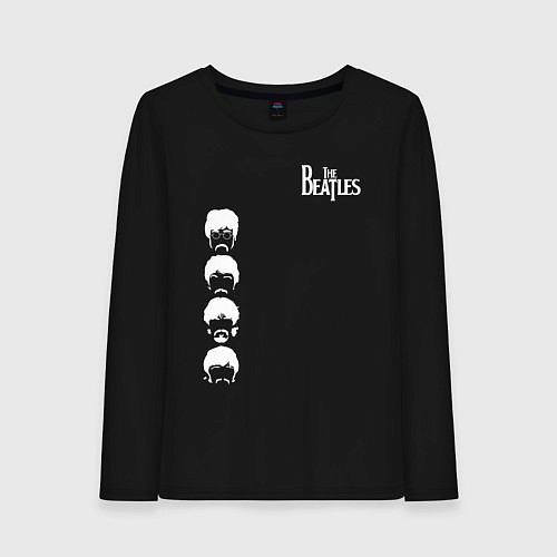 Женский лонгслив Beatles / Черный – фото 1