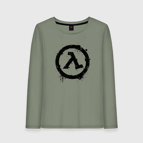 Женский лонгслив HALF-LIFE / Авокадо – фото 1