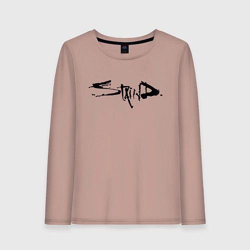Женский лонгслив Staind / Пыльно-розовый – фото 1