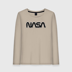 Женский лонгслив NASA