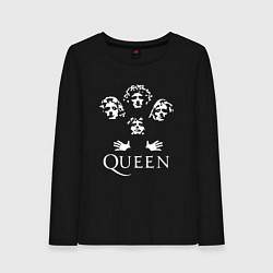 Женский лонгслив QUEEN НА СПИНЕ