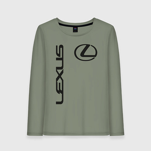 Женский лонгслив LEXUS / Авокадо – фото 1