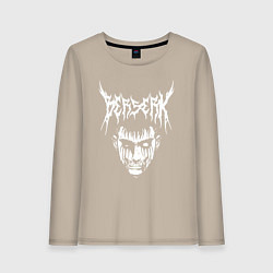 Лонгслив хлопковый женский BERSERK, цвет: миндальный