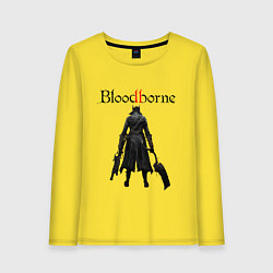 Лонгслив хлопковый женский Bloodborne, цвет: желтый