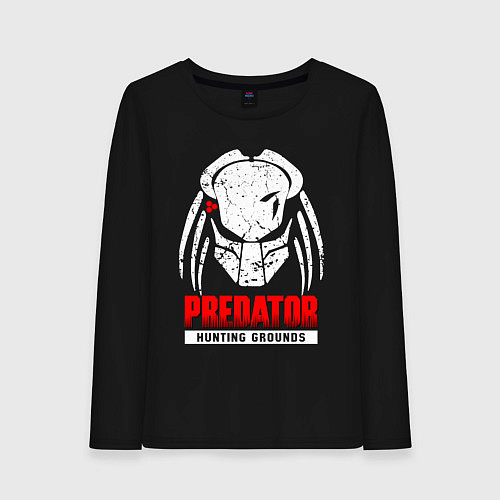 Женский лонгслив PREDATOR: HUNTING GROUNDS / Черный – фото 1