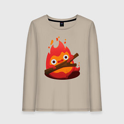 Женский лонгслив Calcifer