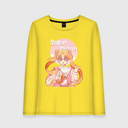 Женский лонгслив Sailor Moon Coffee