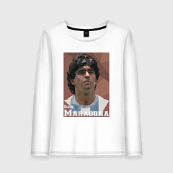 Женский лонгслив DIEGO MARADONA