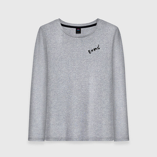 Женский лонгслив Dr Stone Emc2 / Меланж – фото 1