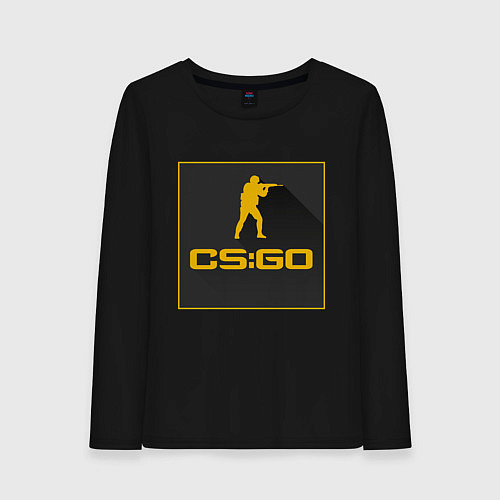Женский лонгслив CS GO Z / Черный – фото 1