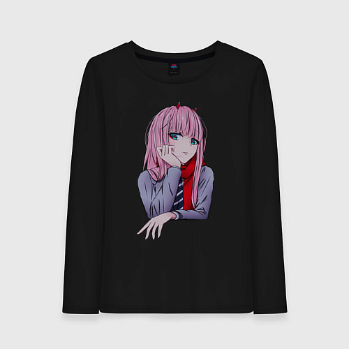 Женский лонгслив Zero Two / Черный – фото 1