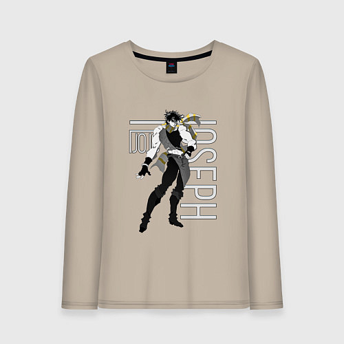 Женский лонгслив JoJo / Миндальный – фото 1