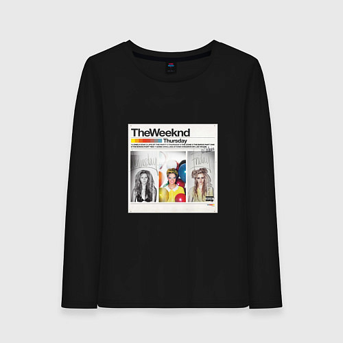 Женский лонгслив Thursday The Weeknd / Черный – фото 1