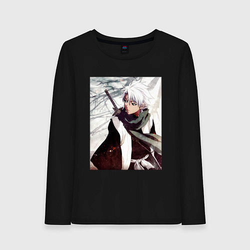 Женский лонгслив Hitsugaya Toshiro / Черный – фото 1