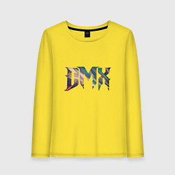 Лонгслив хлопковый женский DMX Color, цвет: желтый