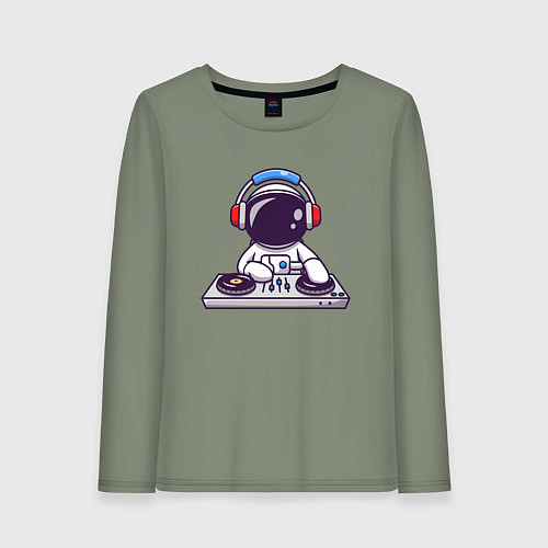 Женский лонгслив ДИДЖЕЙ DJ Z / Авокадо – фото 1