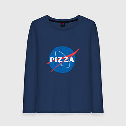 Женский лонгслив NASA Pizza