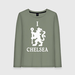 Женский лонгслив I LOVE CHELSEA