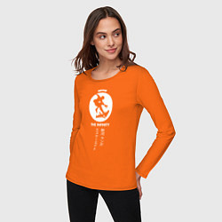 Лонгслив хлопковый женский SK8 the Infinity скейтер, цвет: оранжевый — фото 2