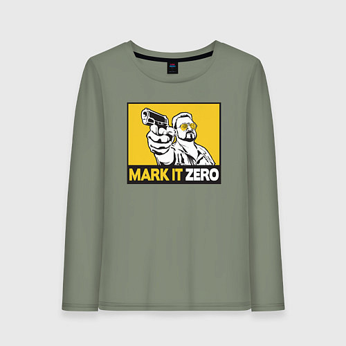 Женский лонгслив Mark It Zero Большой Лебовски / Авокадо – фото 1