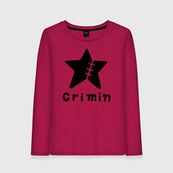 Лонгслив хлопковый женский Crimin бренд One Piece, цвет: маджента