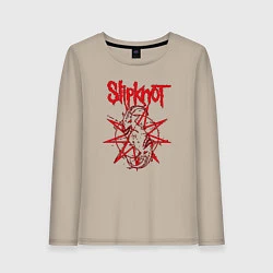 Женский лонгслив Slipknot Slip Goats Art