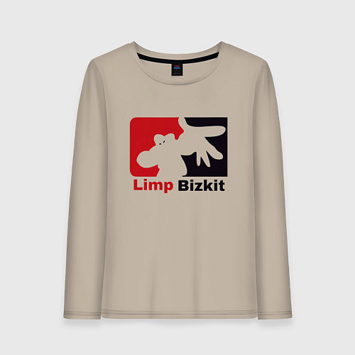 Женский лонгслив Limp Bizkit / Миндальный – фото 1