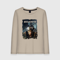 Женский лонгслив Megadeth Poster Z