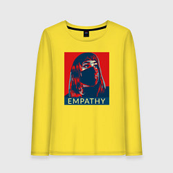 Женский лонгслив Empathy