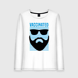 Женский лонгслив Vaccinated