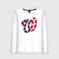 Женский лонгслив Washington Nationals - baseball team