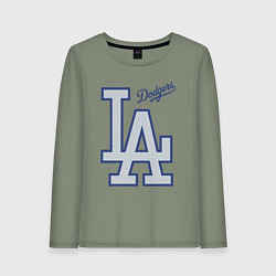 Женский лонгслив Los Angeles Dodgers - baseball team