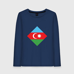 Женский лонгслив Flag Azerbaijan