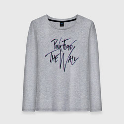 Женский лонгслив ПИНК ФЛОЙД ГЛИТЧ PINK FLOYD LOGO