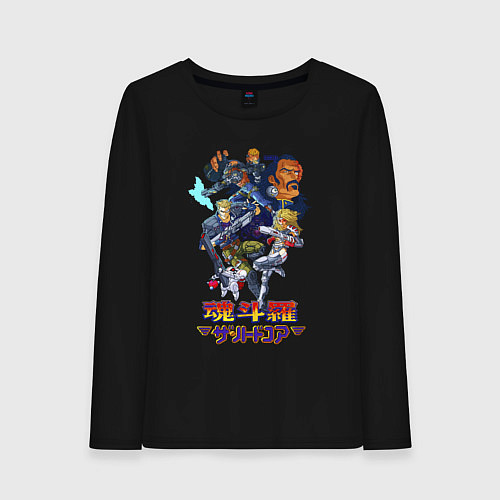 Женский лонгслив Hard corps / Черный – фото 1