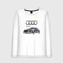 Женский лонгслив Audi Germany Car