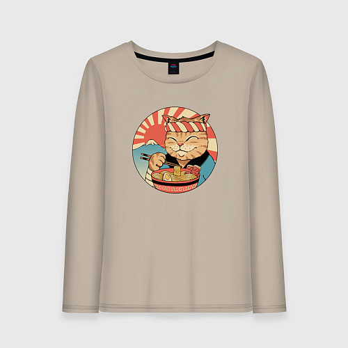 Женский лонгслив Catana Ramen / Миндальный – фото 1