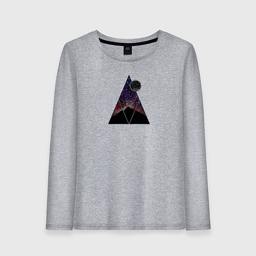 Женский лонгслив Горные Перевалы / Меланж – фото 1