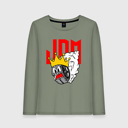 Женский лонгслив JDM Wheel King