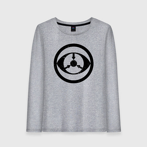 Женский лонгслив Эта-10 / Меланж – фото 1