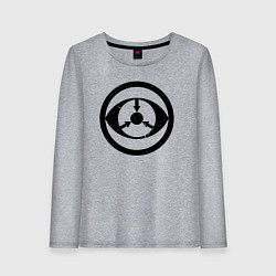 Лонгслив хлопковый женский Эта-10, цвет: меланж