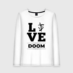 Женский лонгслив Doom Love Classic