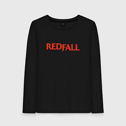 Женский лонгслив Redfall logo