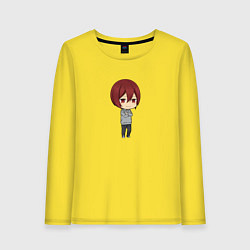 Лонгслив хлопковый женский Какеру Сэнгоку Horimiya, цвет: желтый