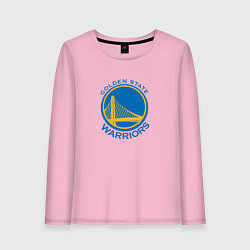 Лонгслив хлопковый женский Голден Стэйт Уорриорз NBA, цвет: светло-розовый