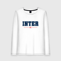 Женский лонгслив Inter FC Classic