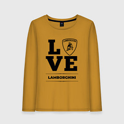 Женский лонгслив Lamborghini Love Classic